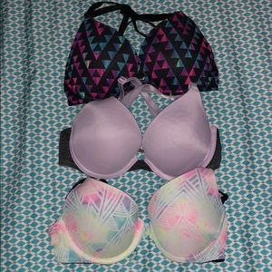 VS PINK 32B Push up bras